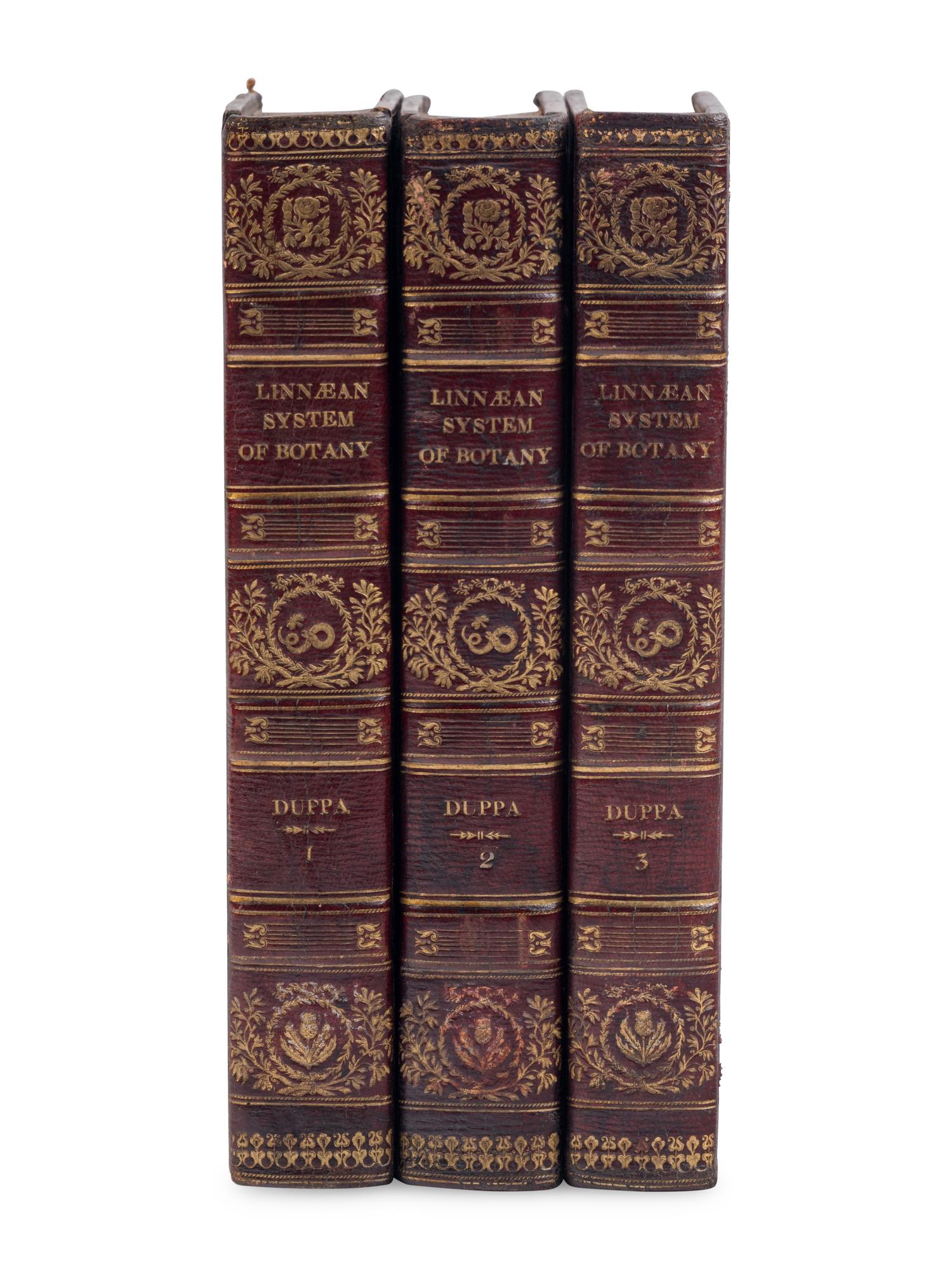 [NATURAL HISTORY]. DUPPA, Richard (1770-1831). The Classes and Orders of the Linnaean System of Botany. London: T. Bensley for Longman, Hurst, Rees, Orme, and Brown, 1816.