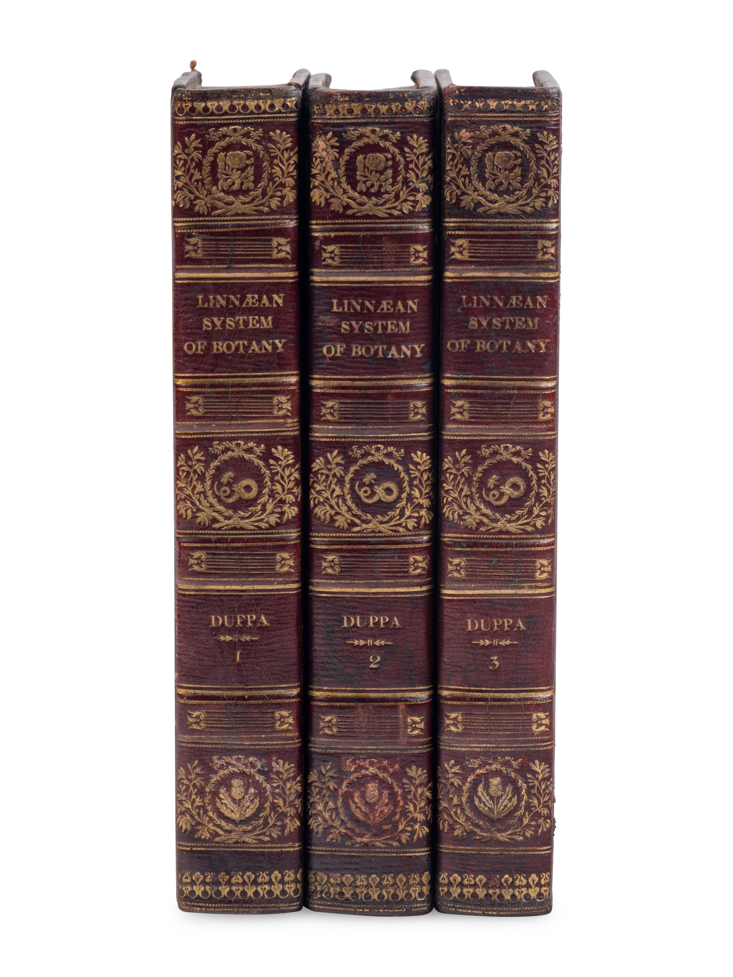 [NATURAL HISTORY]. DUPPA, Richard (1770-1831). The Classes and Orders of the Linnaean System of Botany. London: T. Bensley for Longman, Hurst, Rees, Orme, and Brown, 1816.
