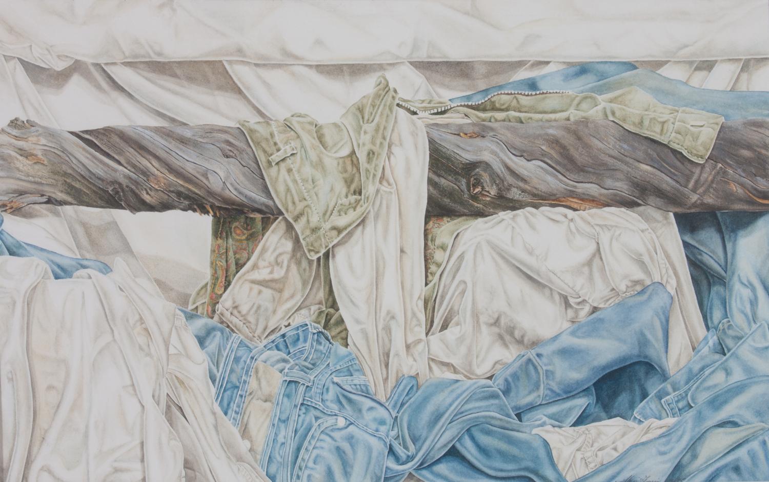 Alain Gavin, (American, 20th century), Paxallel and Repose, 1975