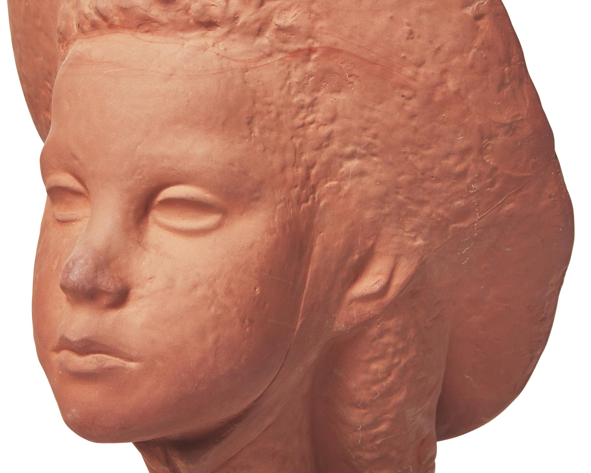 A Wedgwood Terra Cotta Jasperware Portrait Bust