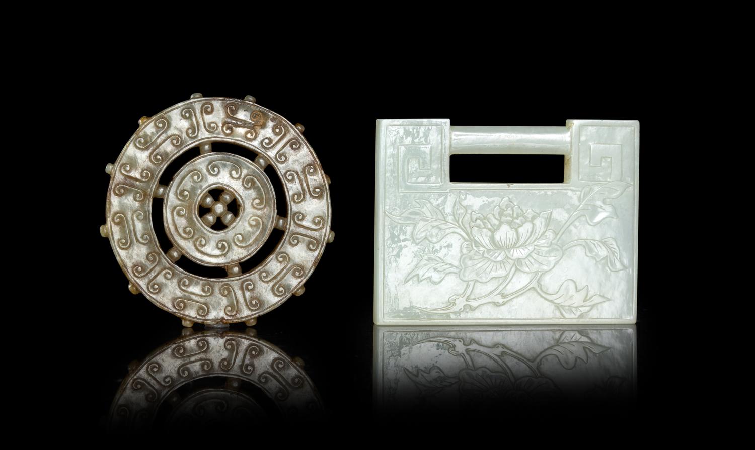 Two Jade Pendants