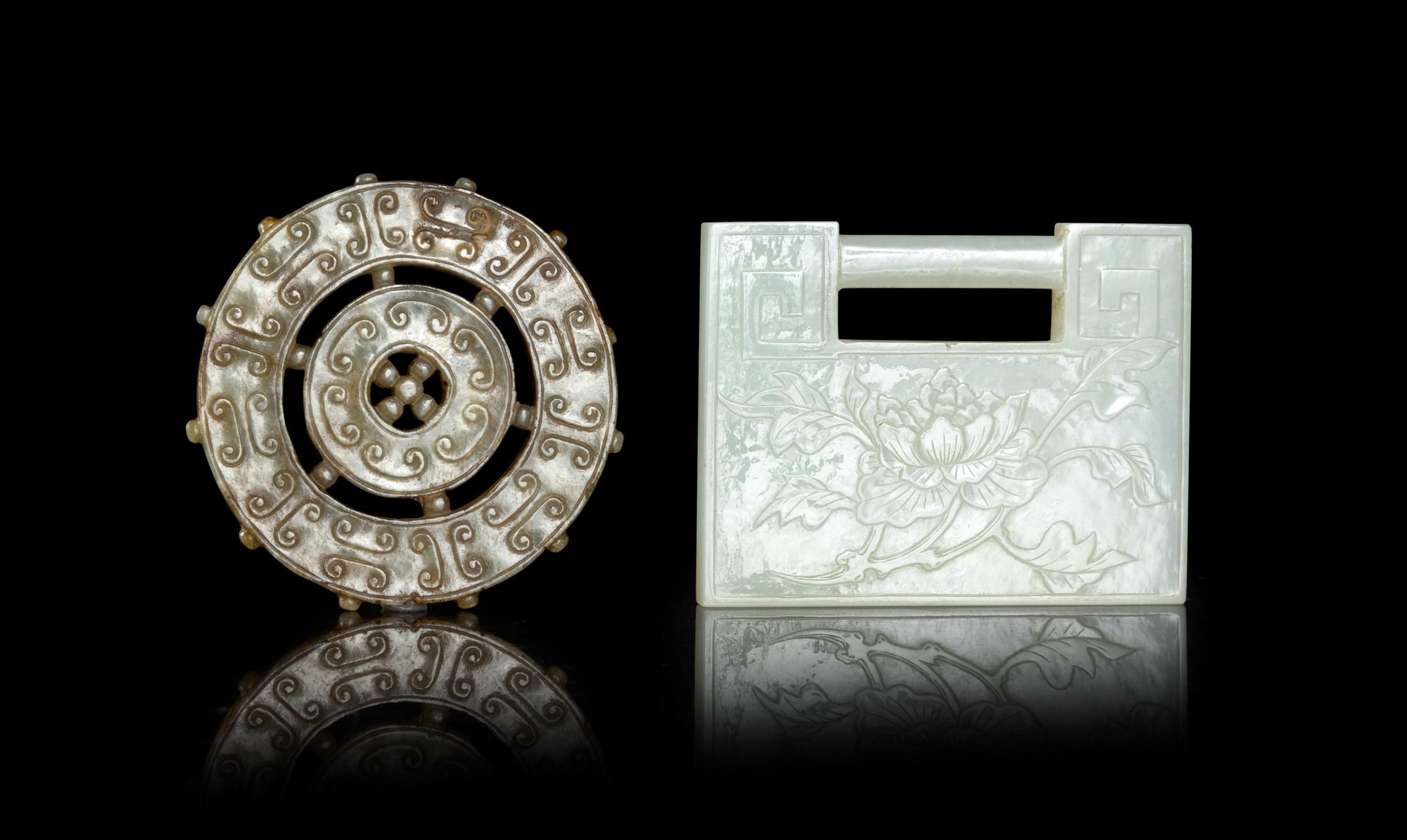 Two Jade Pendants