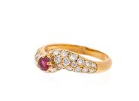 RUBY AND DIAMOND SET