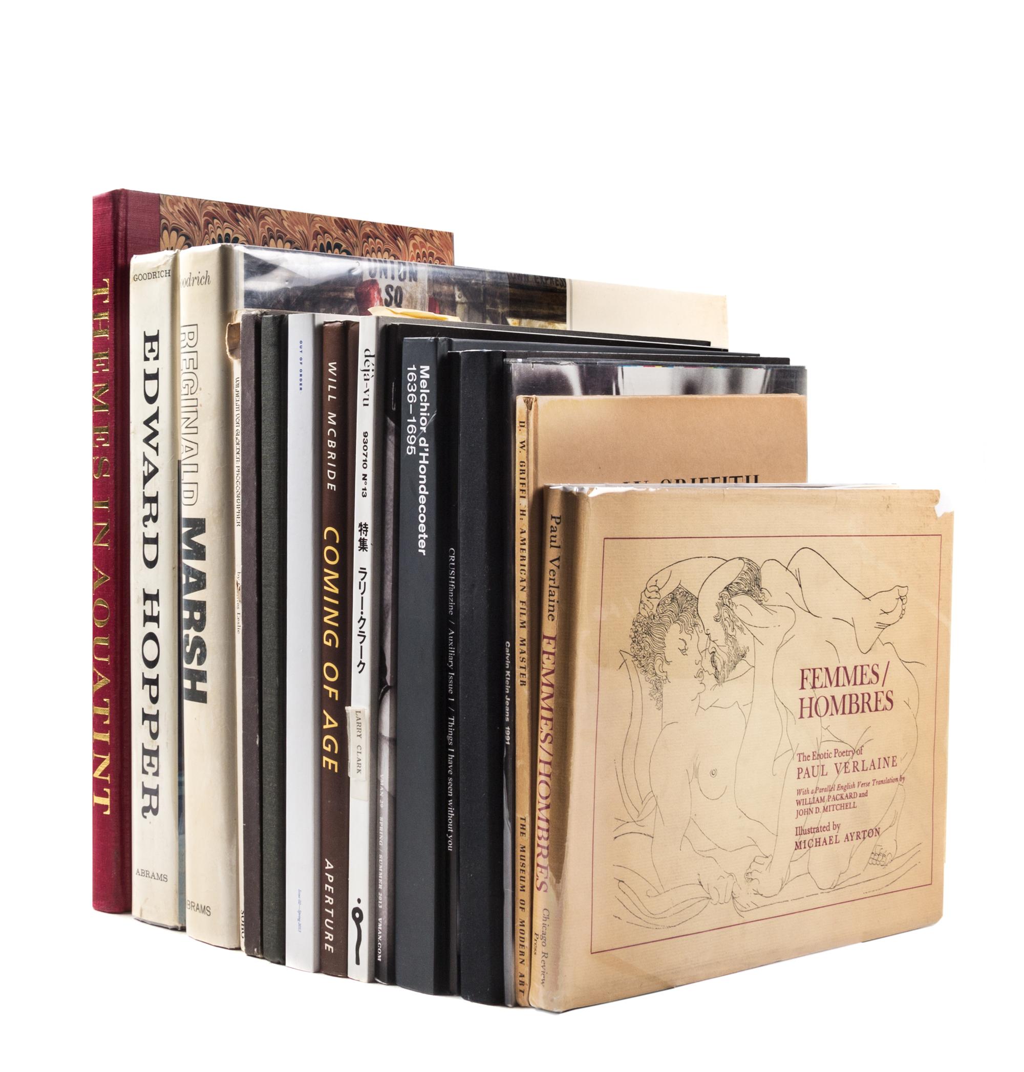 (ART) A group of 16 books pertaining to art and photography.