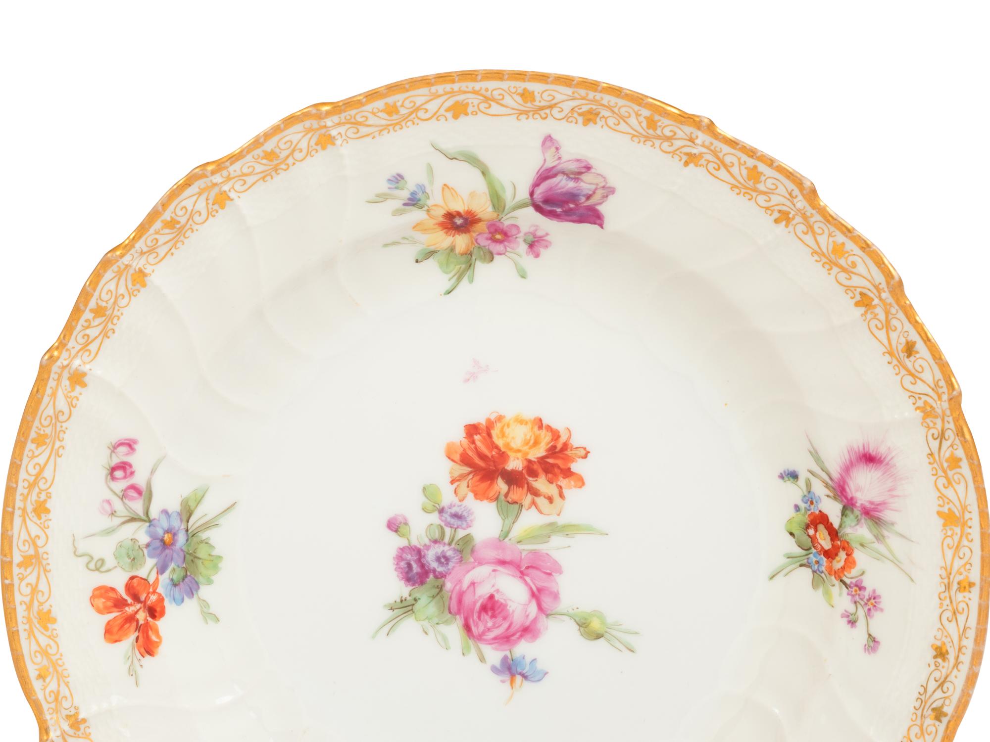 A Berlin (K.P.M.) Porcelain Dinner Service