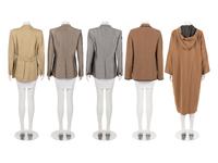 Four Hermès Jackets and One Coat, 1980-90s