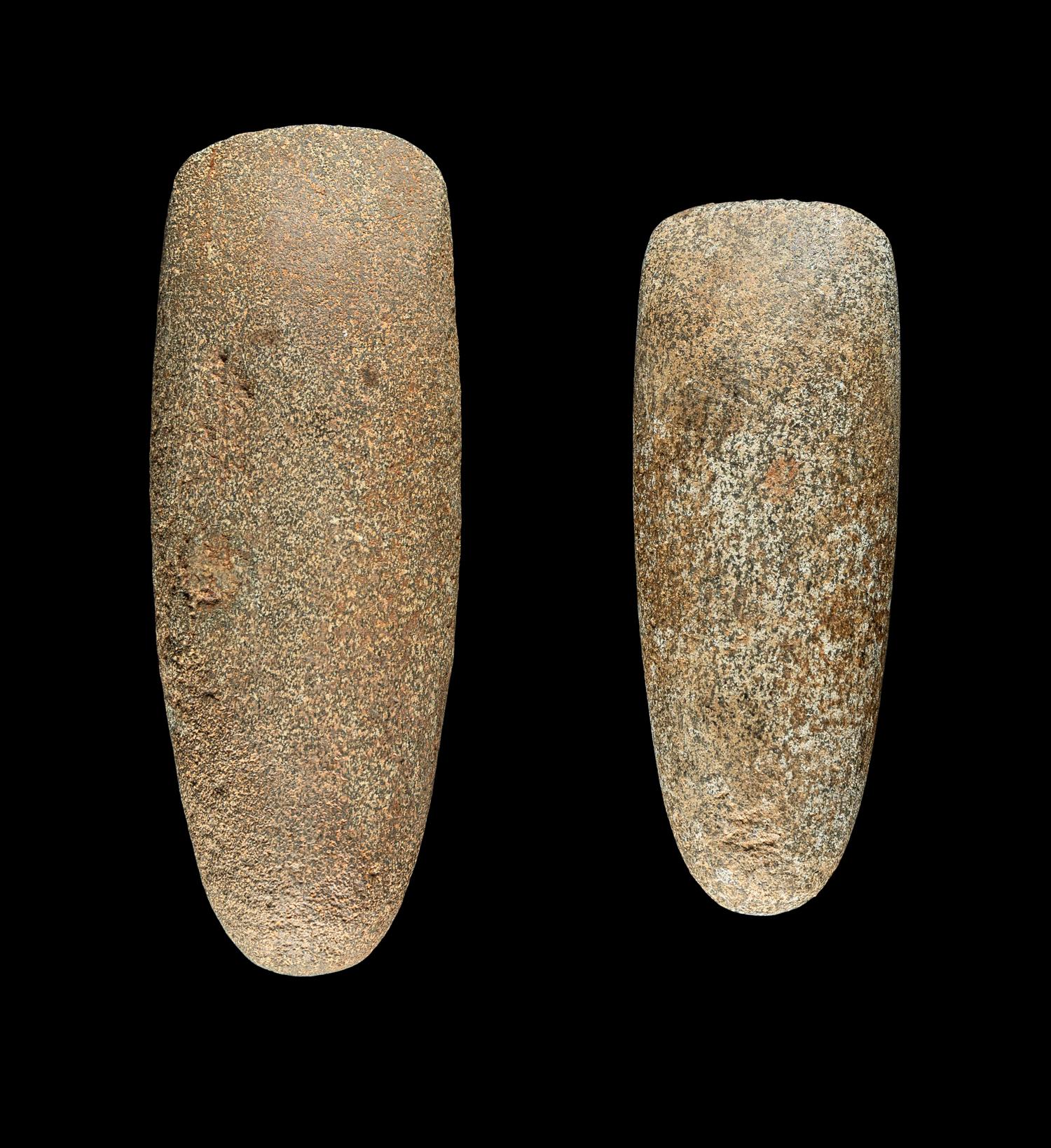 Two Neolithic Stone Celts