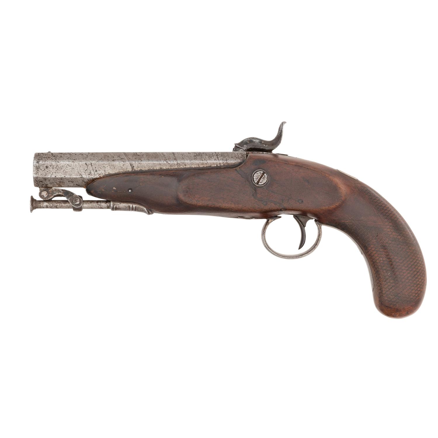 J&S Hawken Marked Percussion Pistol