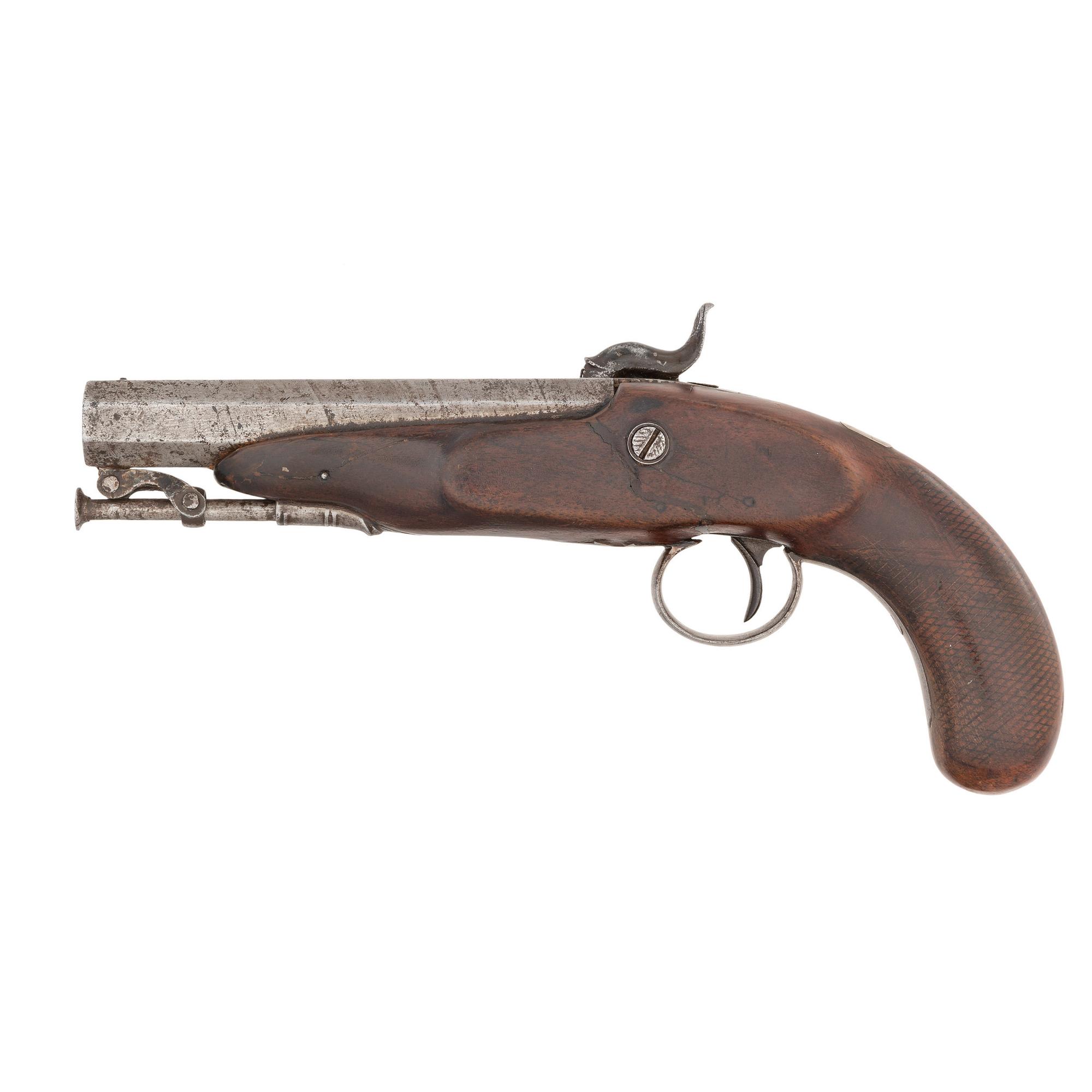 J&S Hawken Marked Percussion Pistol