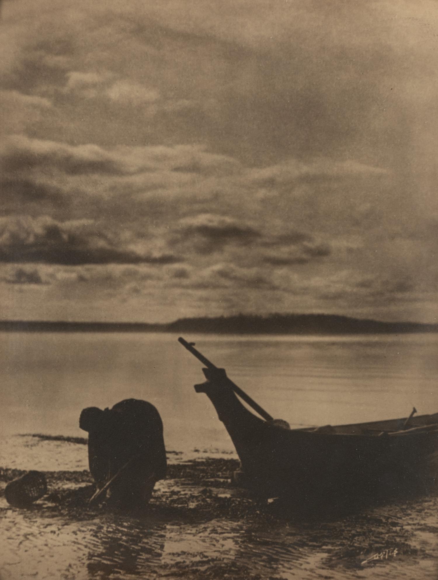 Edward S. Curtis (1868-1952) The Clam Digger, 1900
