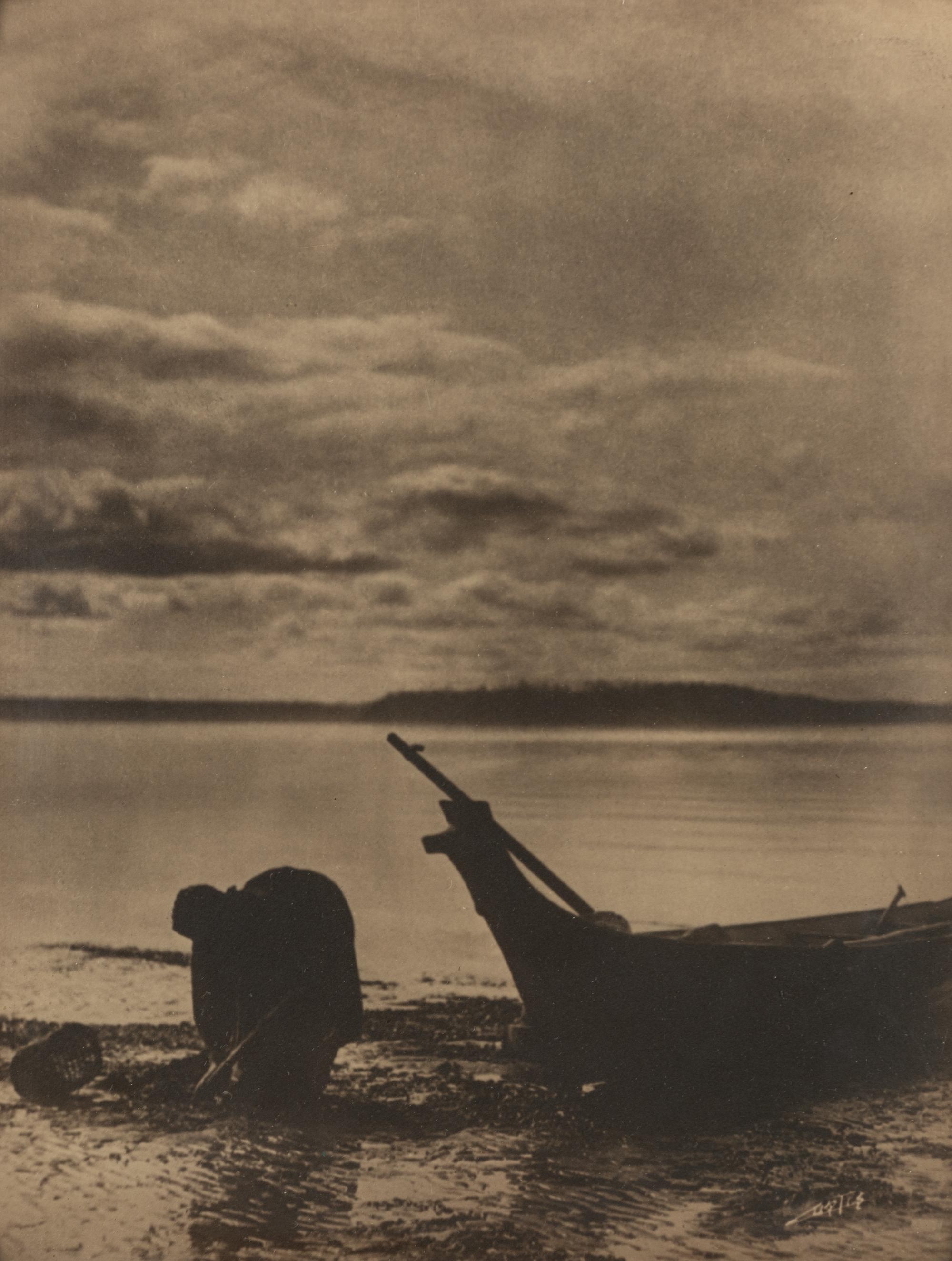 Edward S. Curtis (1868-1952) The Clam Digger, 1900