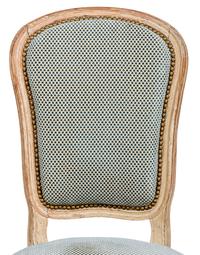 A Louis XV Style Painted Chauffeuse