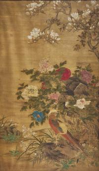 In the Style of Yun Shouping (Chinese, 18th Century) 清中期 擬惲南田筆意牡丹錦鷄圖