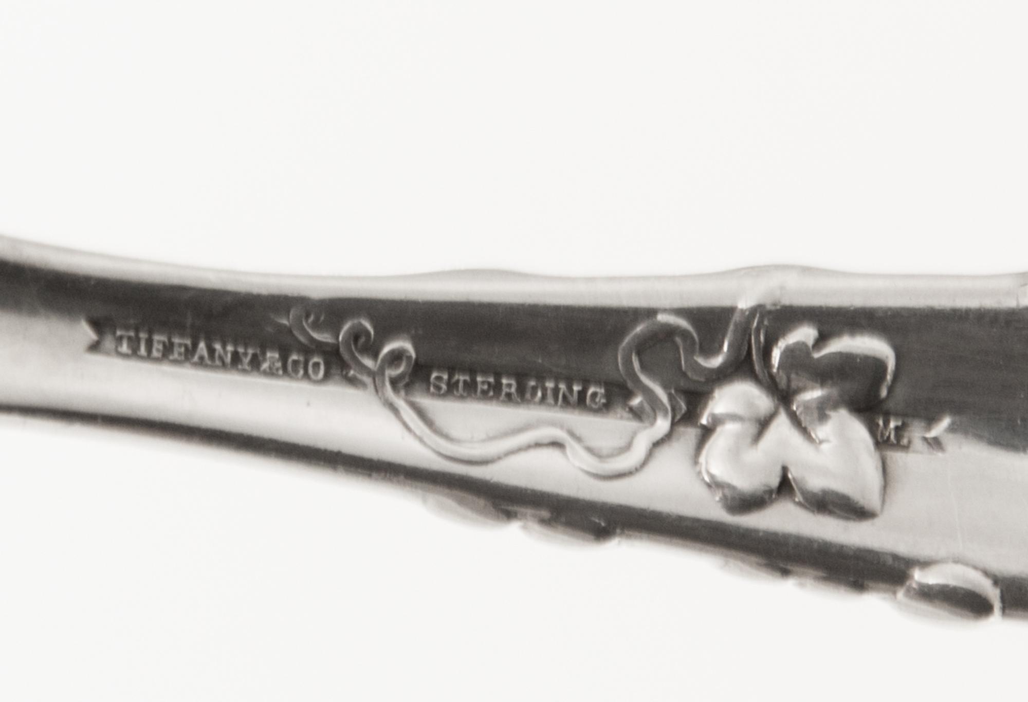 An American Silver Ice Cream Server, Tiffany & Co., New York, NY, 1885, in the Vine pattern.