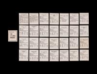 A 1941 St. Louis Browns Team Issue Baseball Card Set