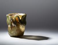 A Roman Green Glass Jar