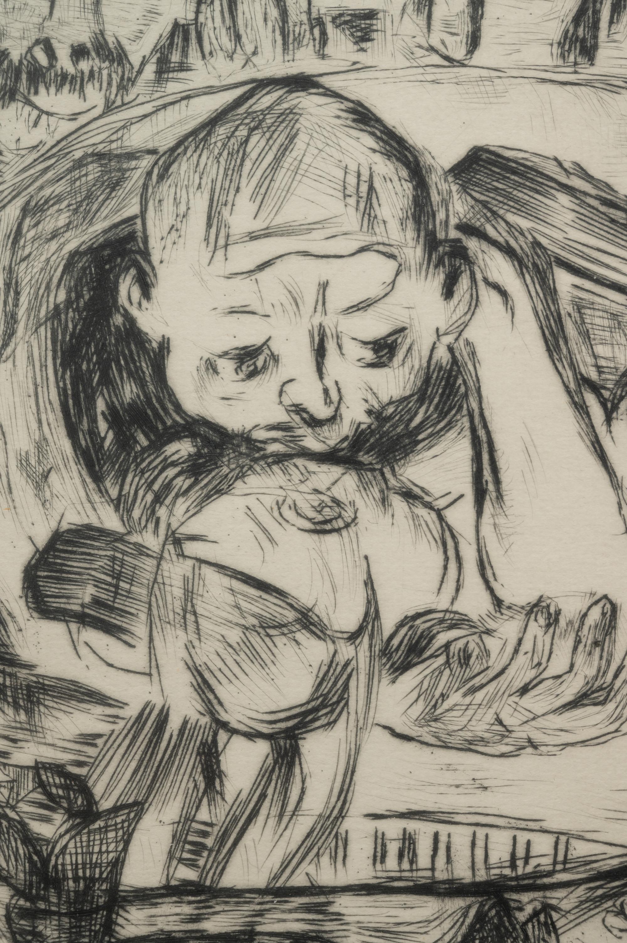 Liebespaar II (Lovers II), 1918-1919