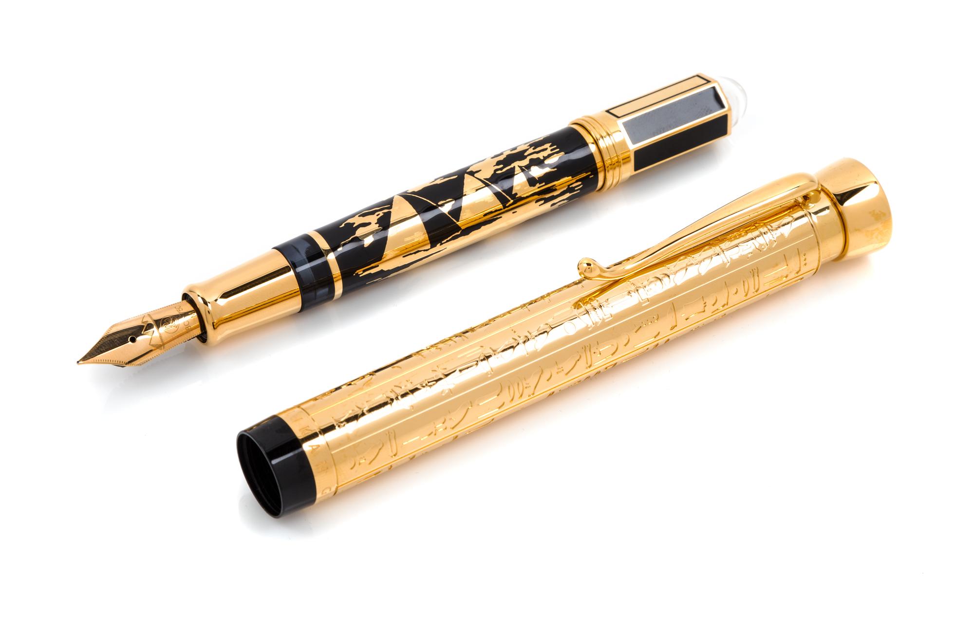 A Pelikan Seven Wonders of the World: Pyramids of Giza Limited Edition Fountain Pen Set
