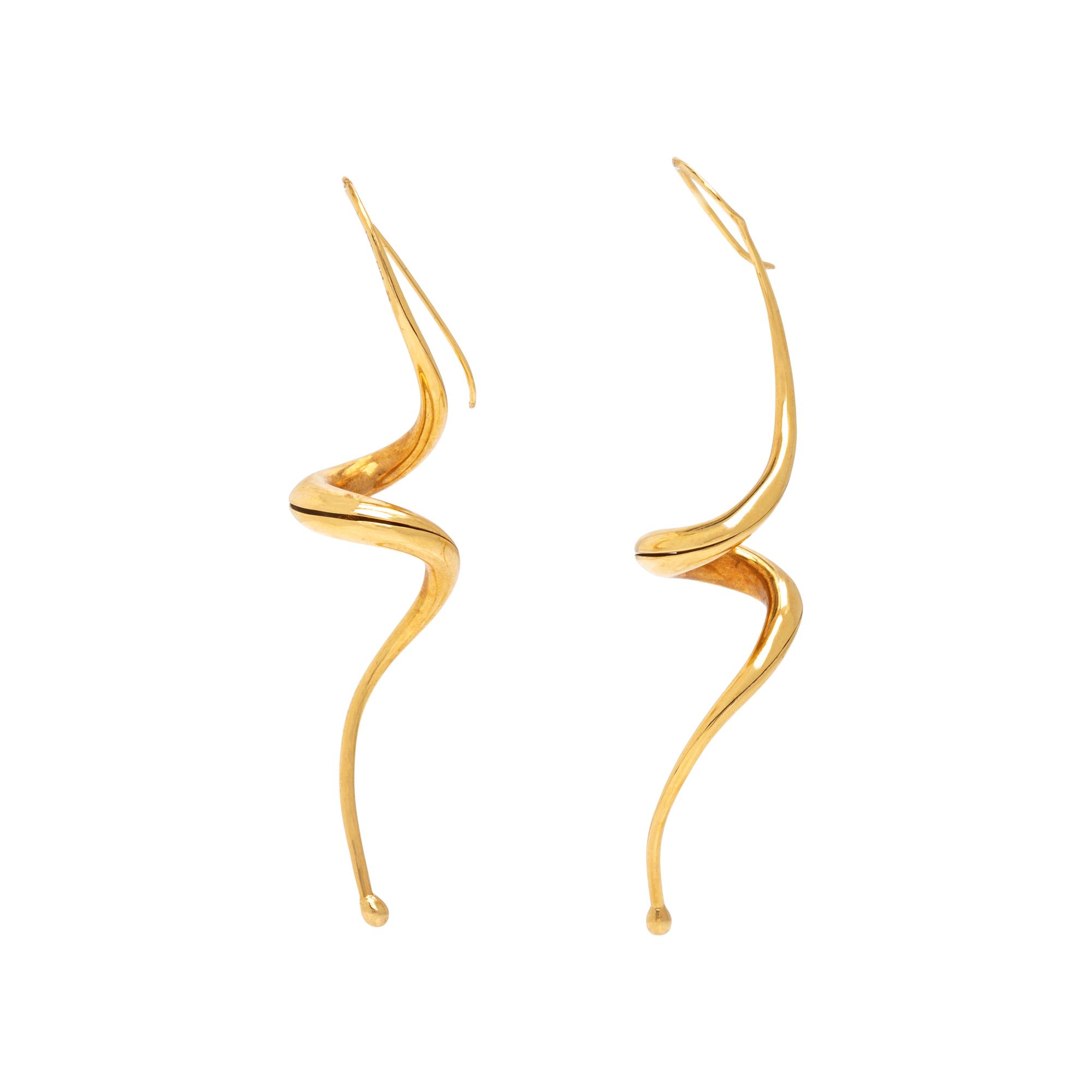 Michael Good, Yellow Gold Earrings