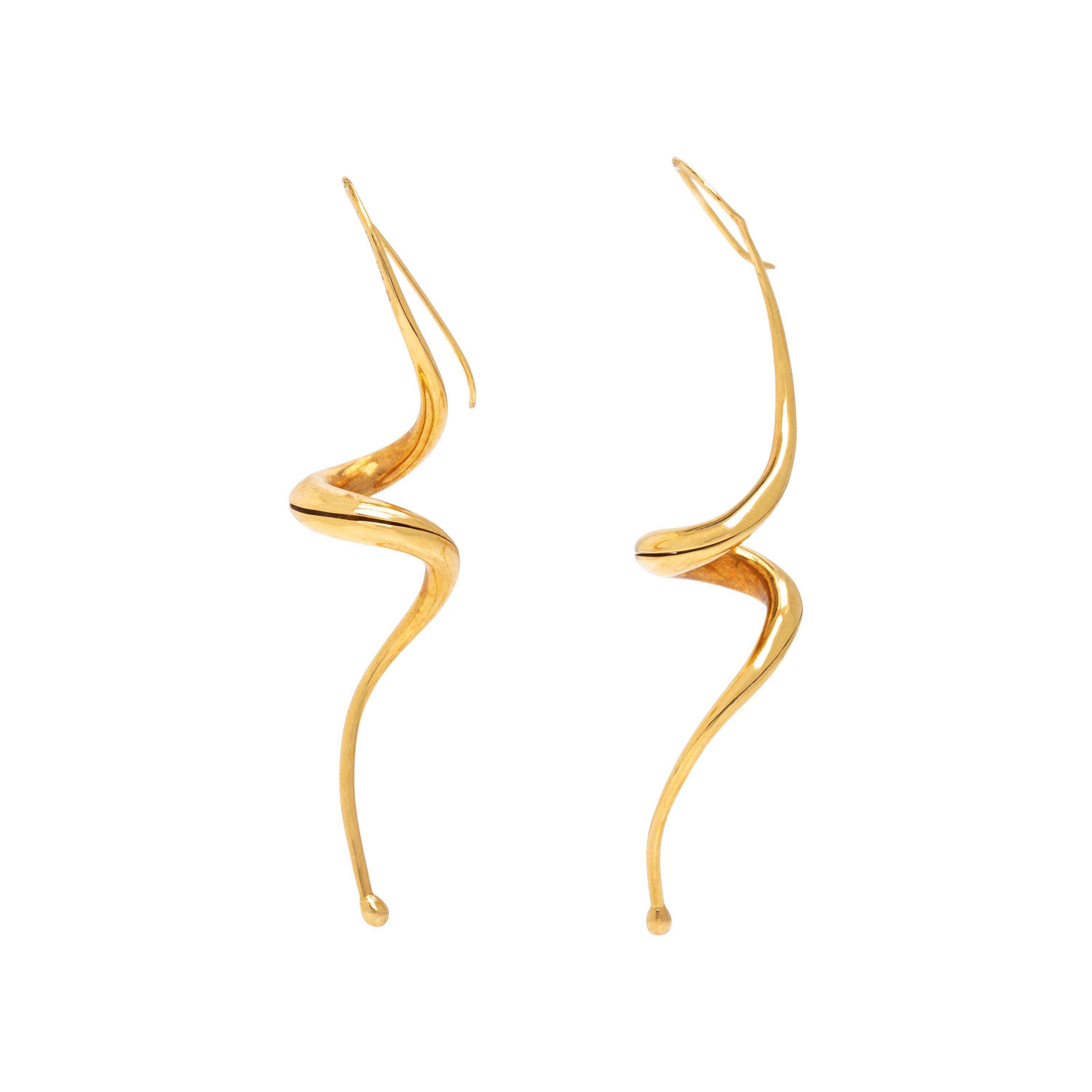 Michael Good, Yellow Gold Earrings