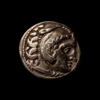 [ANCIENTS] MACEDONIAN KINGDOM. Alexander III (the Great)(c. 310-301 BC). Ar Drachm. (4.9 g, 17mm)