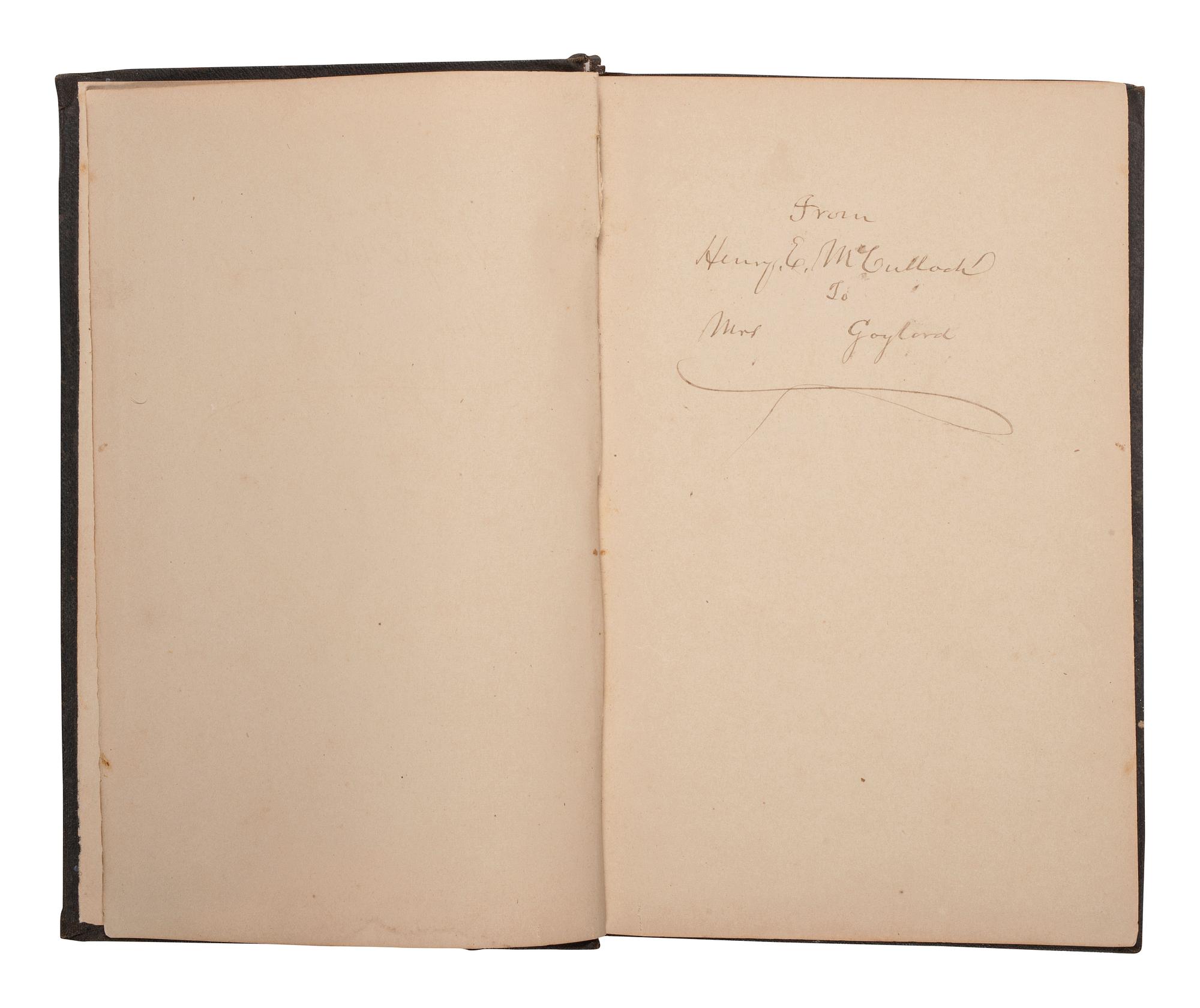 [TEXAS]. ROSE, Victor (1842-1893). The Life and Services of Gen. Ben McCulloch. Philadelphia, 1888