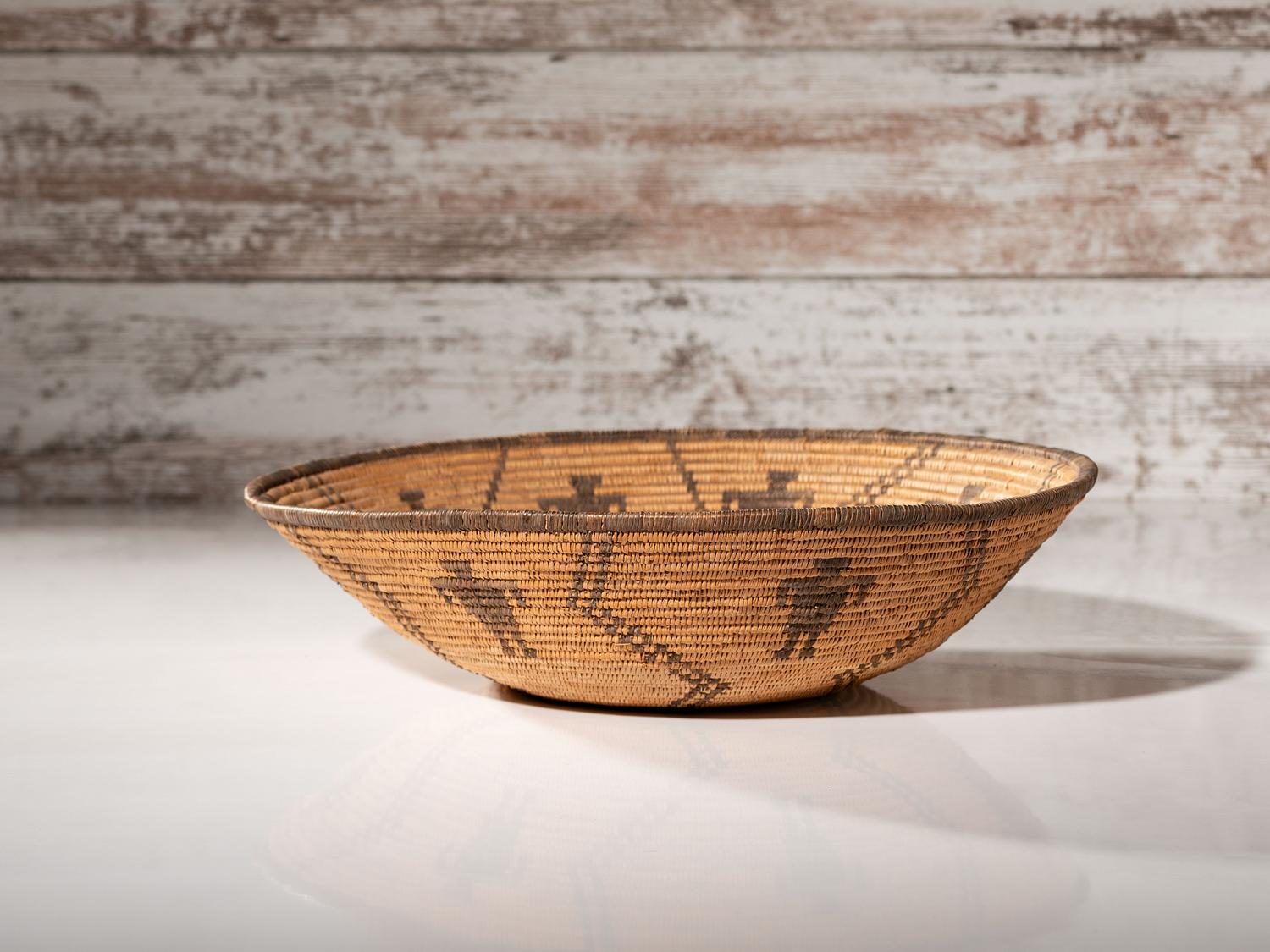 Apache Figural Basket