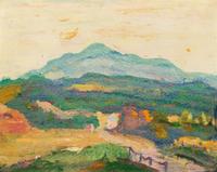 Landscape with fence