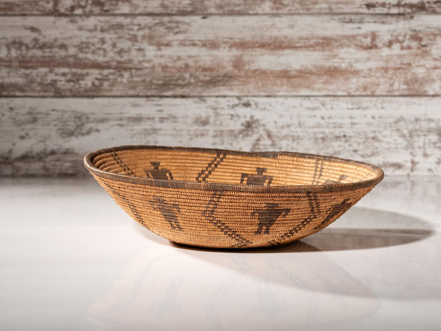 Apache Figural Basket