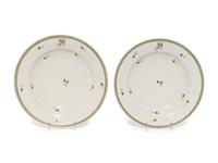 A Pair of Herend Porcelain Plates