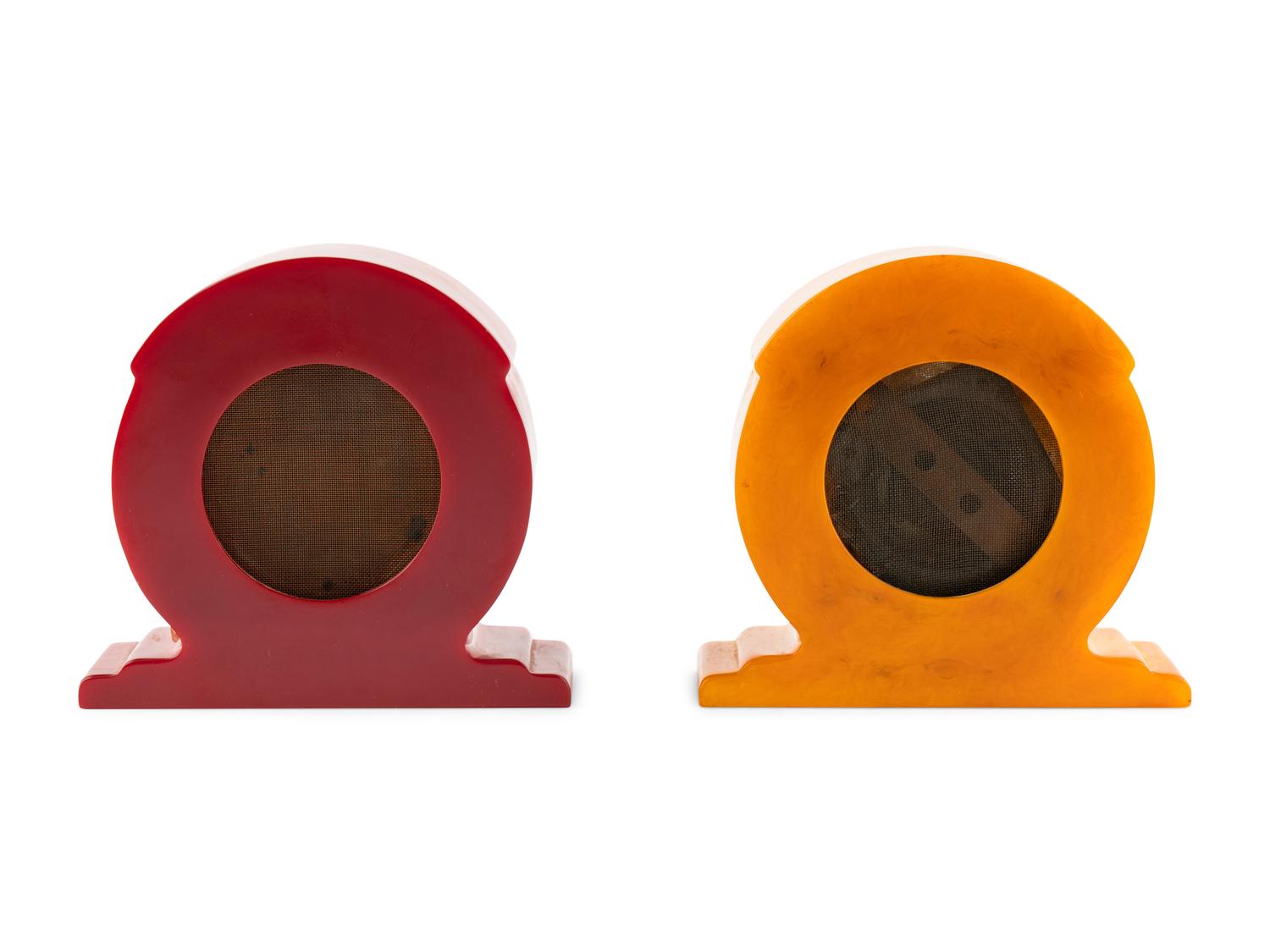 Two Catalin Speakers
