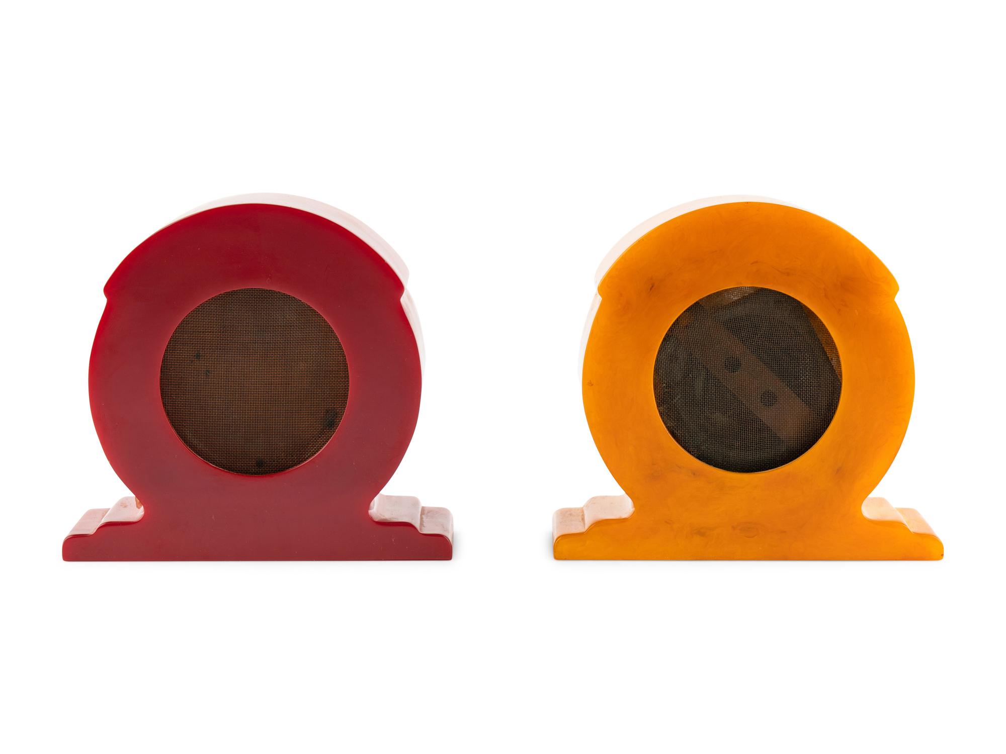 Two Catalin Speakers