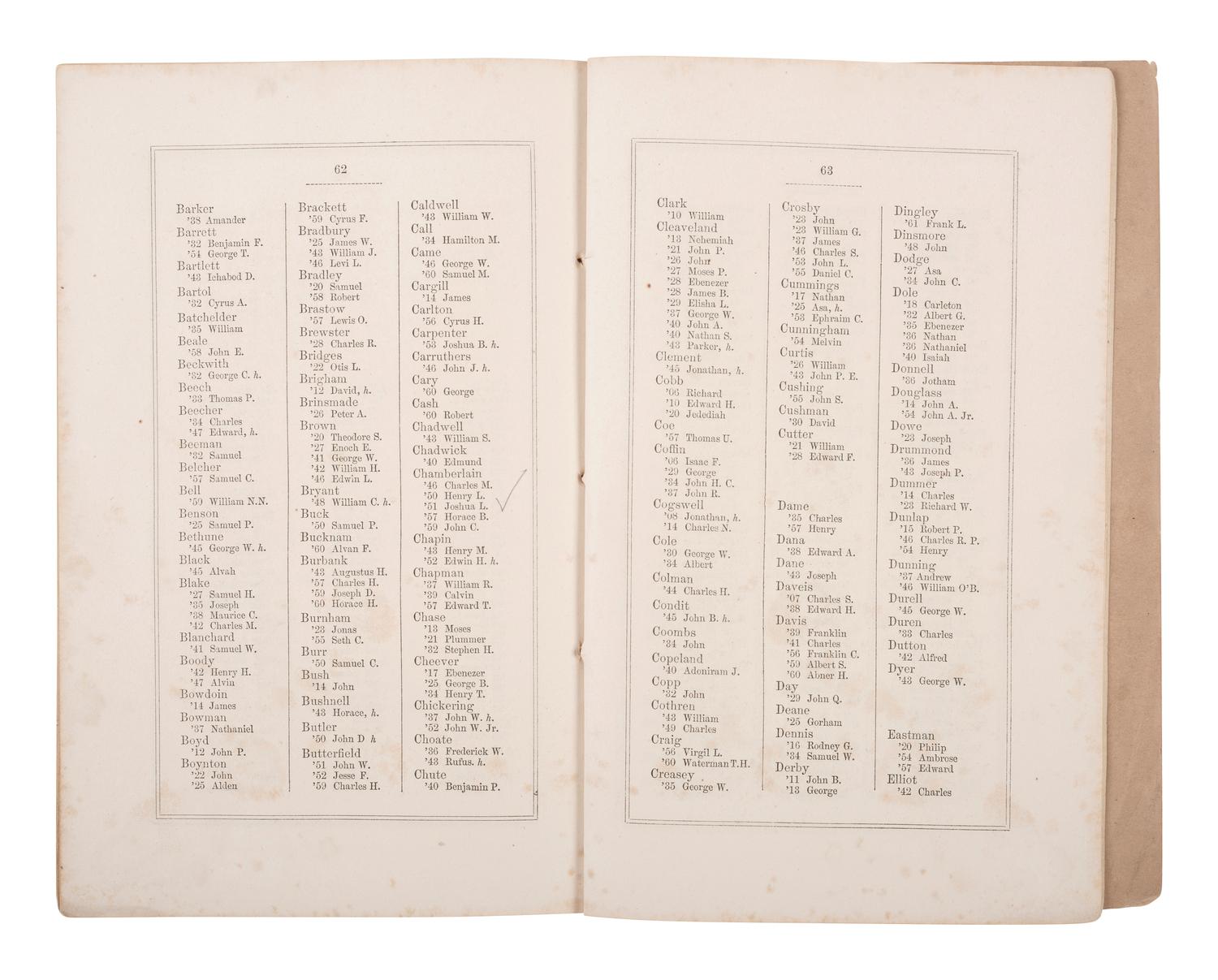 [CHAMBERLAIN, Joshua L.] Chamberlain's inscribed copy of Fables de La Fontaine, plus.