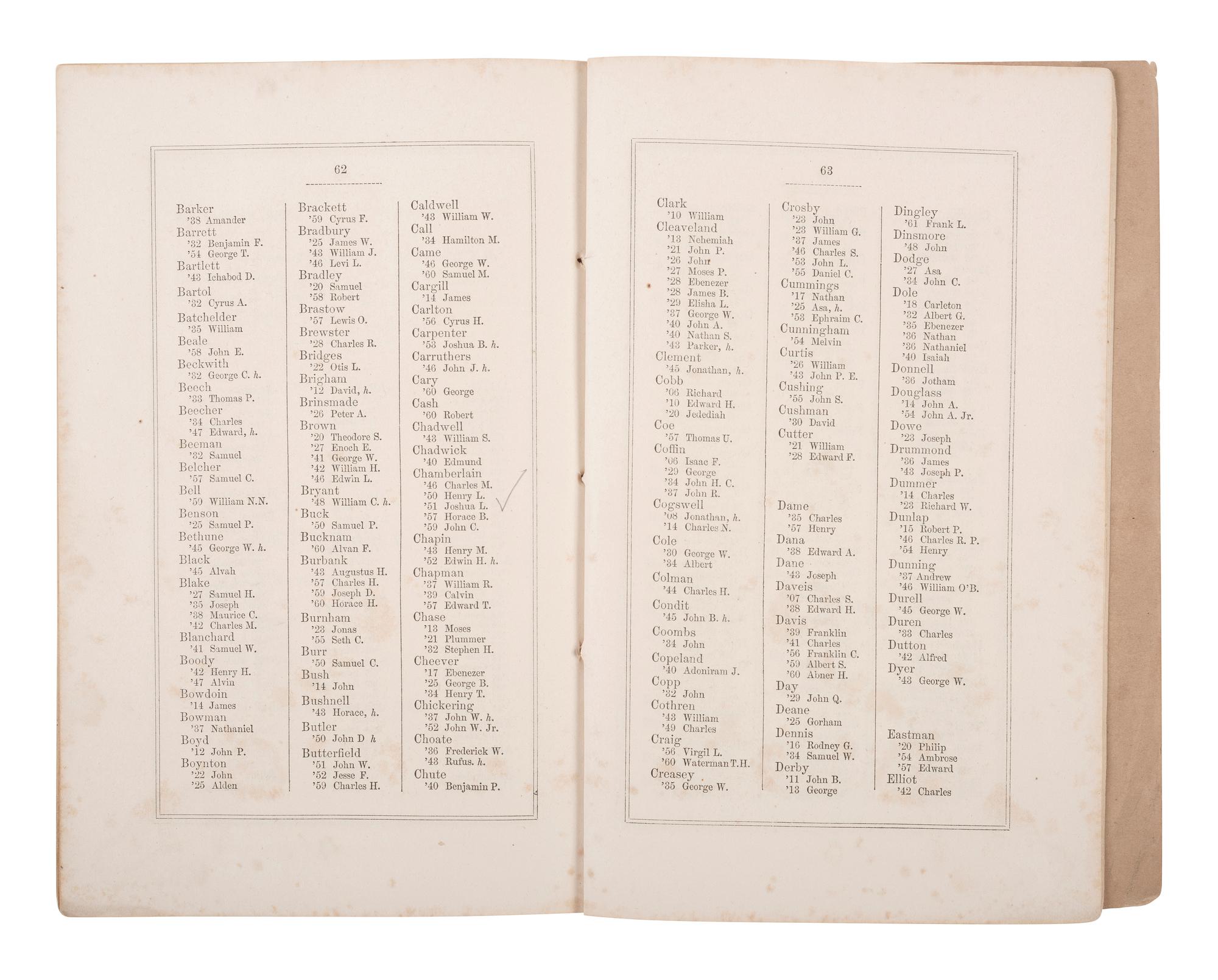 [CHAMBERLAIN, Joshua L.] Chamberlain's inscribed copy of Fables de La Fontaine, plus.