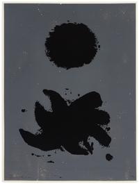 Adolph Gottlieb, (American, 1903-1974), Black and Gray, 1967