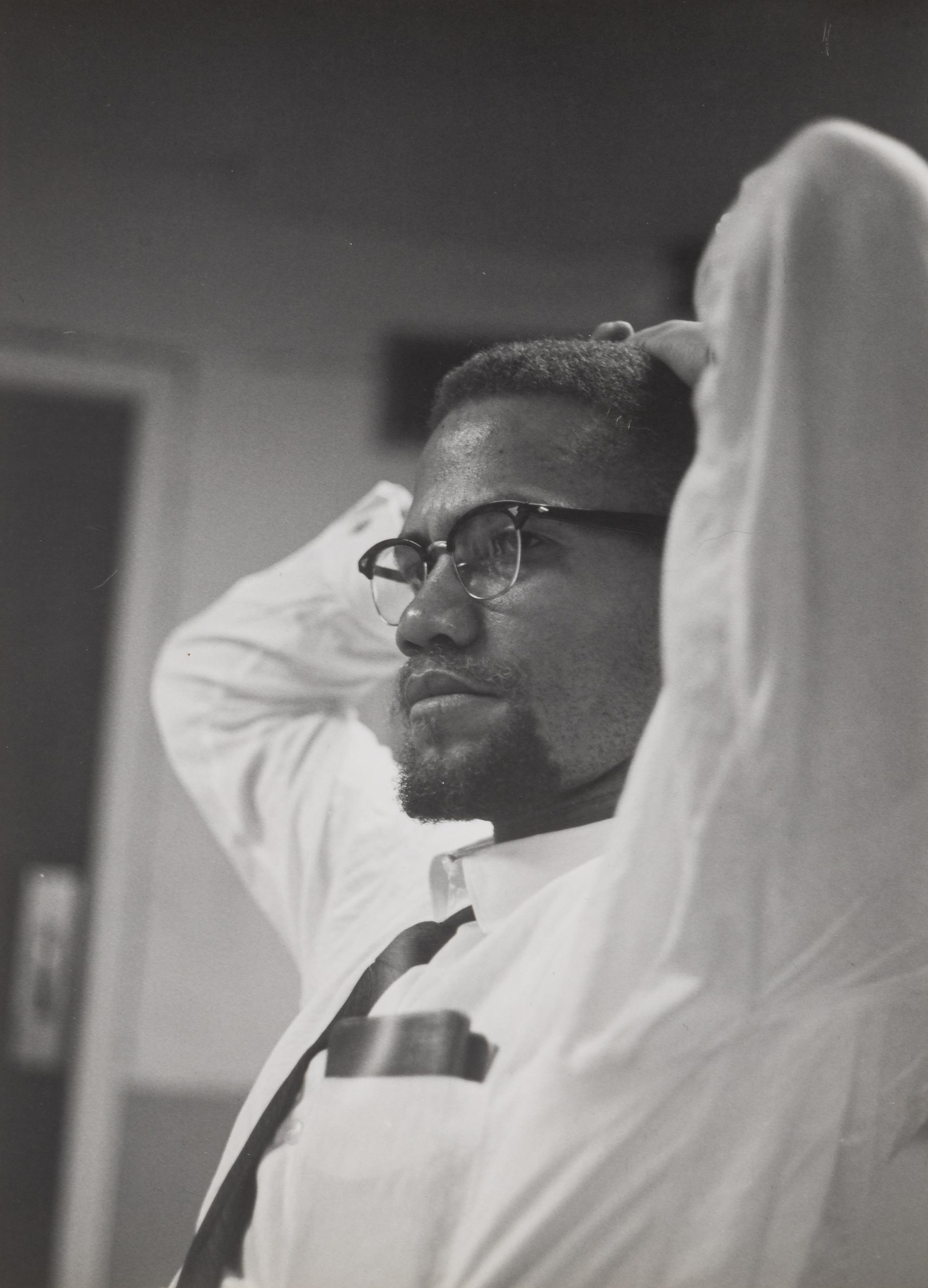 Roy Schatt (1919-2002) Malcolm X, 1964