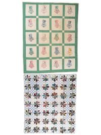 Three Pieced Cotton Quilts