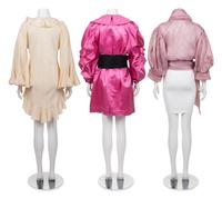 Three Designer Pieces: One Halston, One Chloé, and One Claude Montana