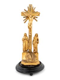 A Continental Giltwood Corpus Christi