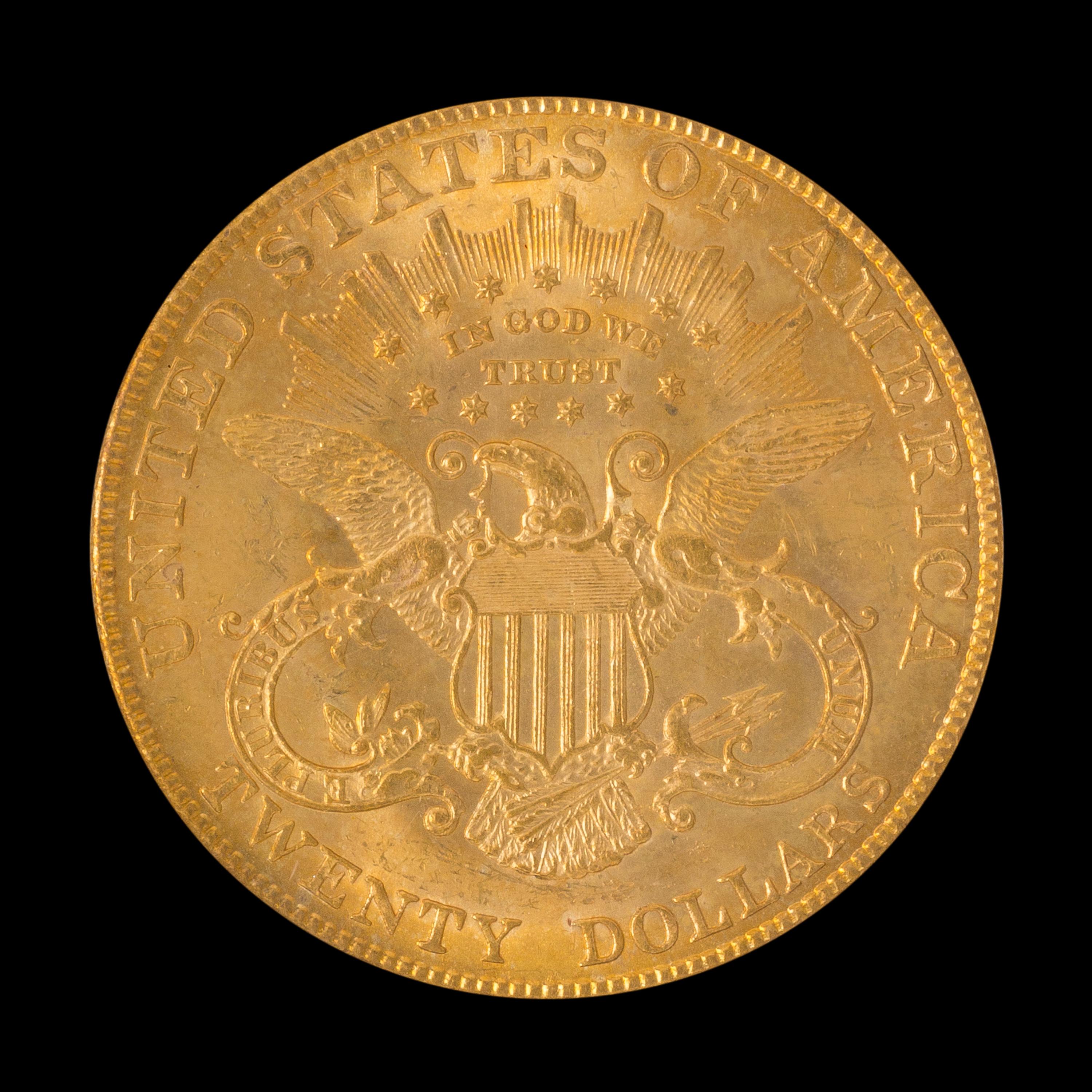 A United States 1905 Liberty Head $20 Gold Coin