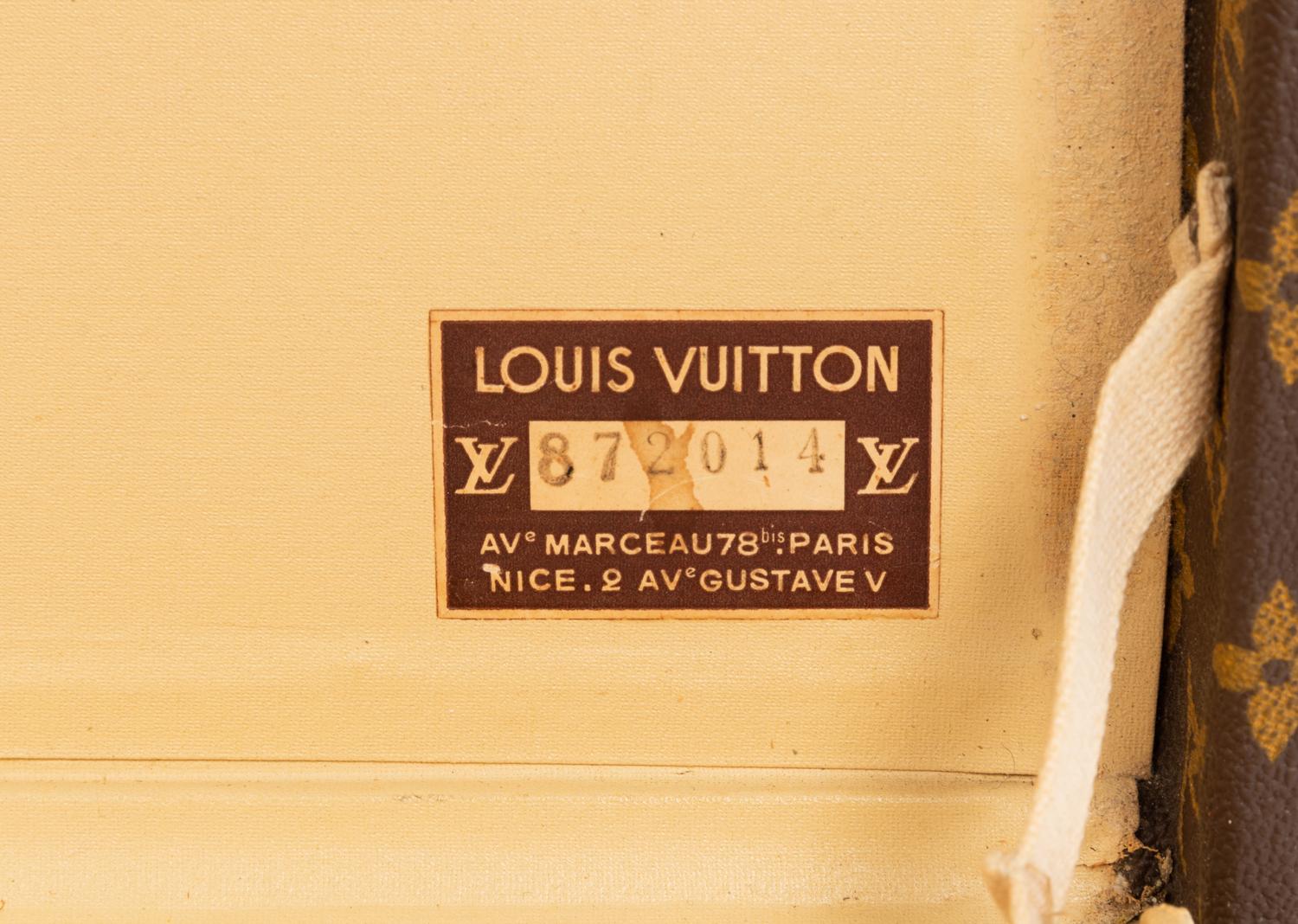 Louis Vuitton Hard Shell Suitcase, 1970-1980s