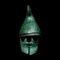 A Greek Bronze Phrygian Helmet