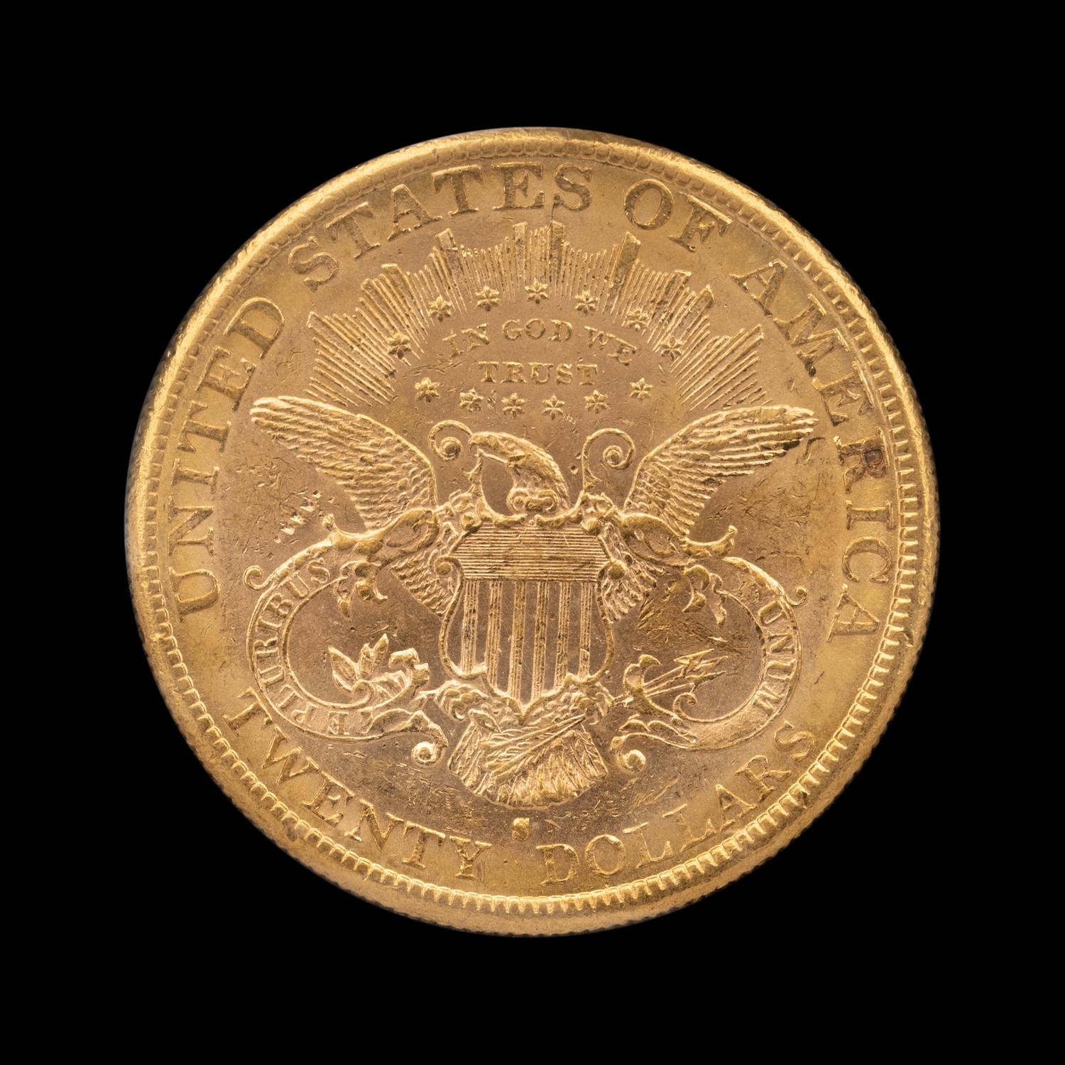 An 1888-S Liberty Head $20 Gold Coin