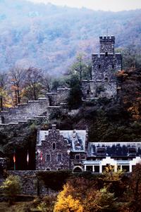 Rhine Valley Gorge Castle