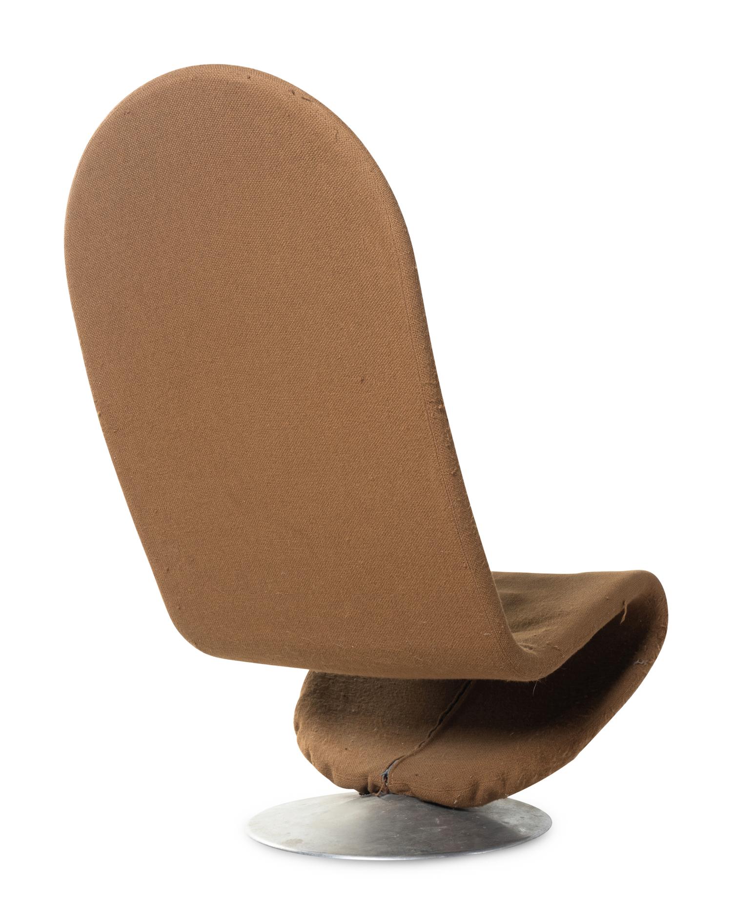 Set of Three System 1-2-3 Lounge Chairs