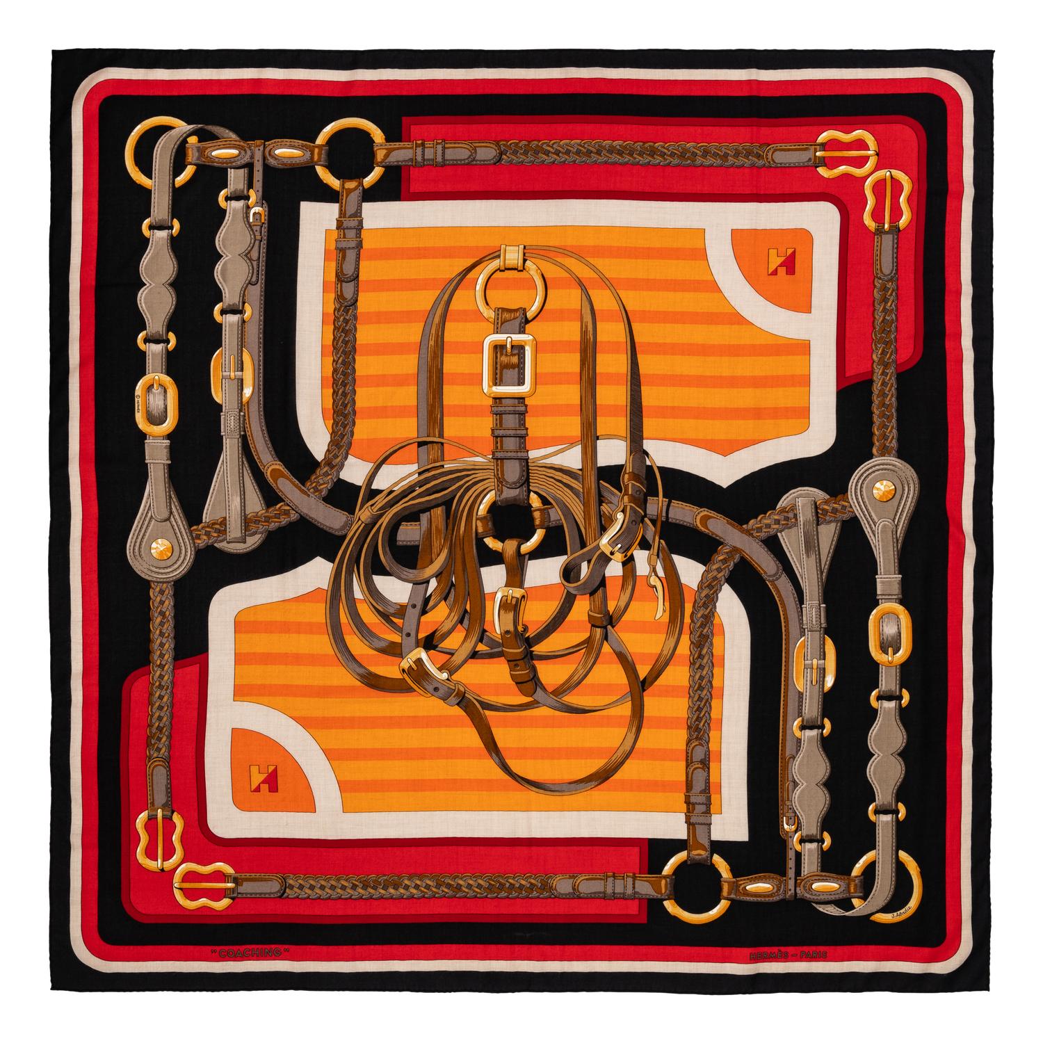 Hermès 140cm Cashmere/Silk Scarf