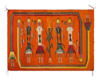 Navajo Yei Weaving / Rug