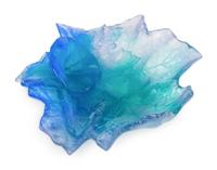 Two Daum Pate-de-Verre Glass Plates — 20TH CENTURY