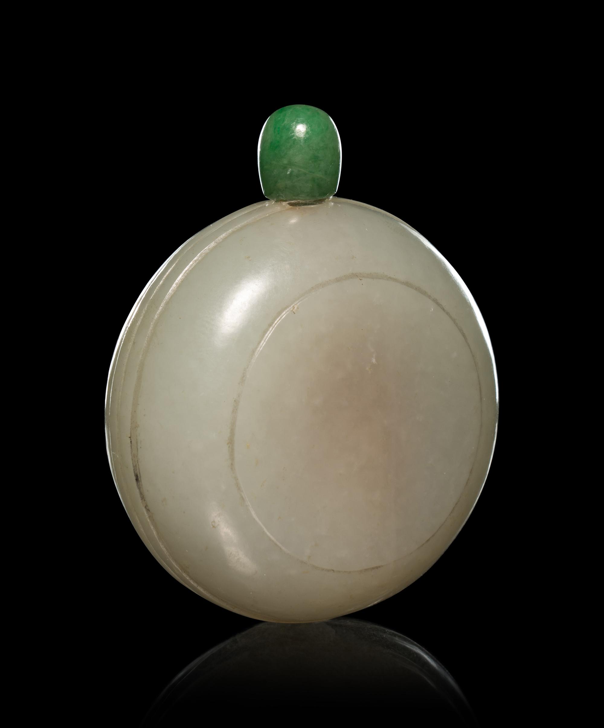 A White Jade Snuff Bottle