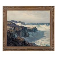 Frederick Judd Waugh (American, 1861-1940) — Sea and Rocks